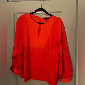J.Crew Red/Orange Blouse